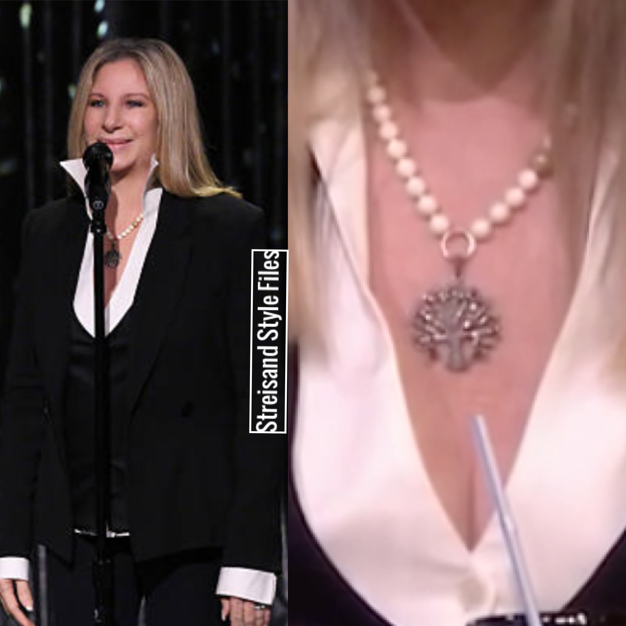 On The Tonight Show In Sheryl Lowe Jewelry – Streisand Style Files