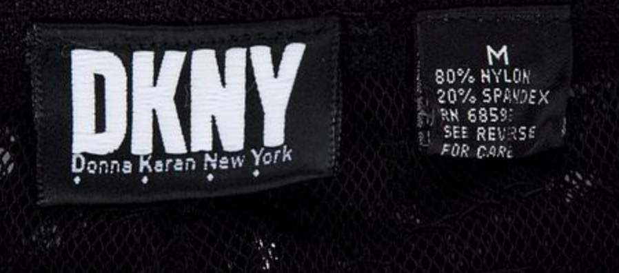 1991 Vanity Fair In Black Sequined DKNY
