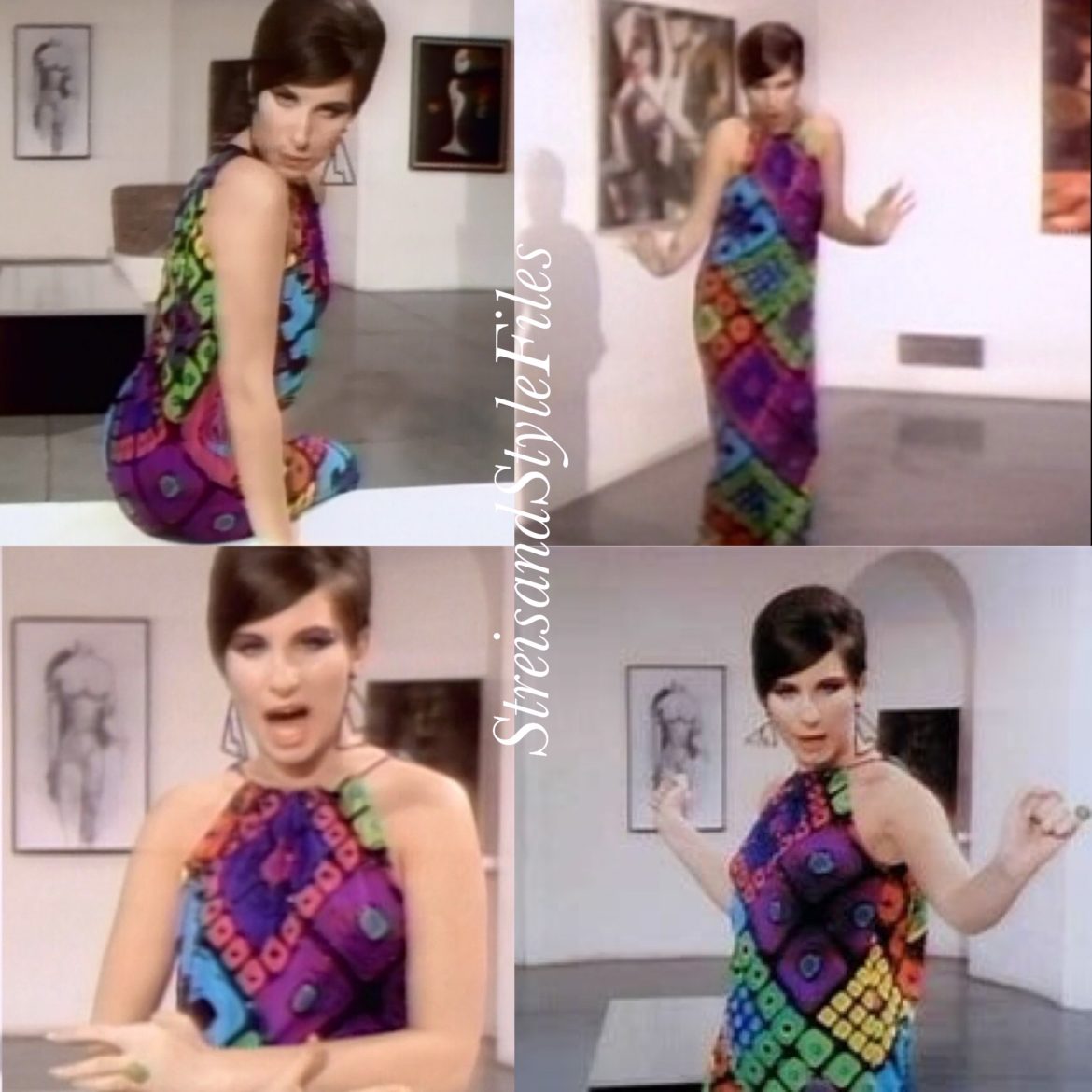 Color Me Barbra “Gotta Move” dress by Ken Scott