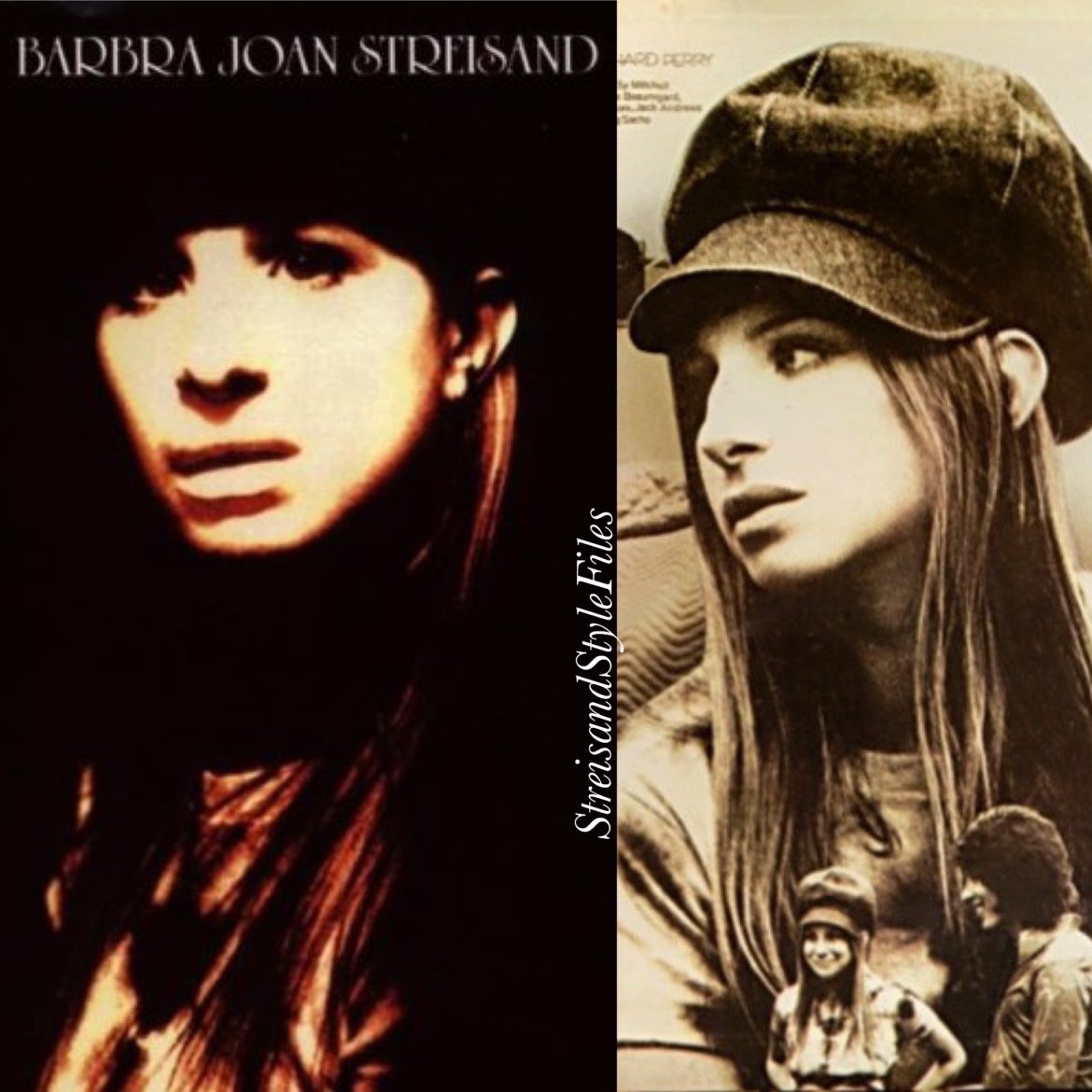Newsboy caps, tie-dye and the Barbra Joan Streisand album cover